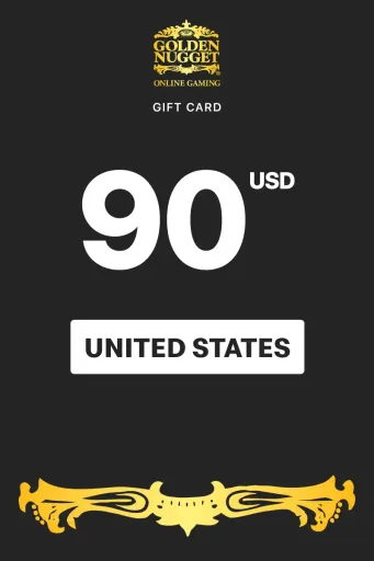 Golden Nugget Casino 90 USD Gift Card (United States) - Digital Key