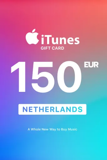 Apple iTunes 150 EUR Gift Card (Netherlands) - Digital Key