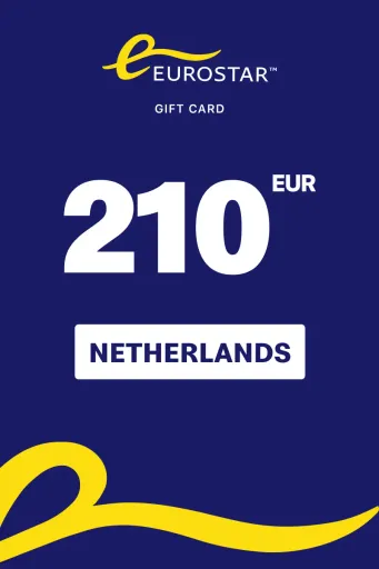 Eurostar 210 EUR Gift Card (Netherlands) - Digital Key