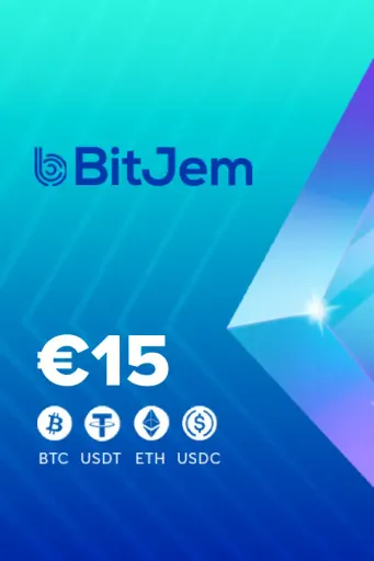 BitJem (USDT) 15 EUR Gift Card (Global) - Digital Key