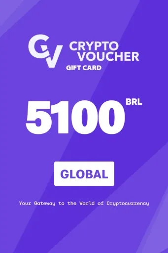 Crypto Voucher 5100 BRL Gift Card (Global) - Digital Key