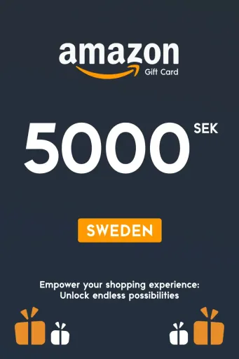 Amazon 5000 SEK Gift Card (Sweden) - Digital Key