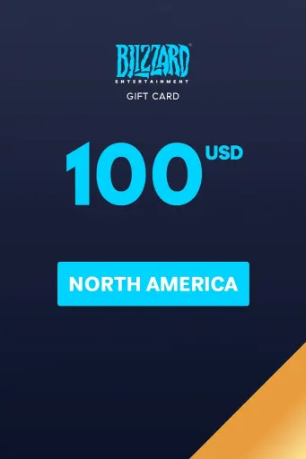 Product Image - Blizzard 100 USD Gift Card (North America) - Digital Key