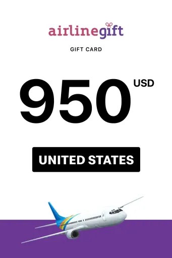 Airline Gift 950 USD Gift Card (United States) - Digital Key