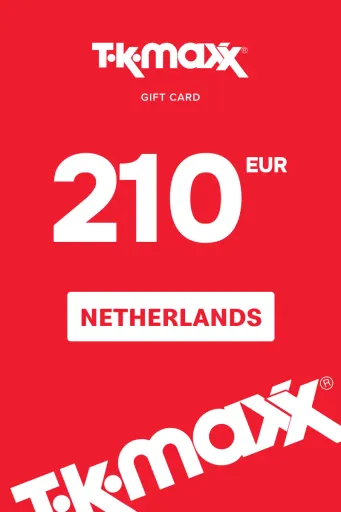 TK Maxx 210 EUR Gift Card (Netherlands) - Digital Key