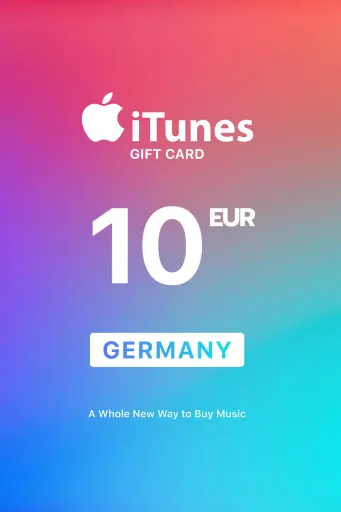 Apple iTunes 10 EUR Gift Card (Germany) - Digital Key