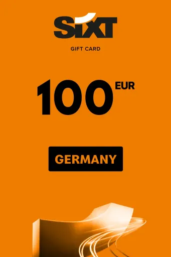 Product Image - Sixt Rent A Car 100 EUR Gift Card (Germany) - Digital Key