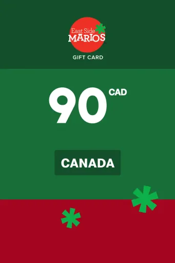 Product Image - East Side Mario's 90 CAD Gift Card (Canada) - Digital Key