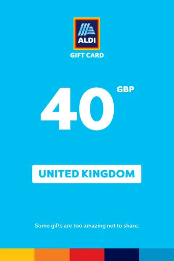 ALDI 40 GBP Gift Card (United Kingdom) - Digital Key