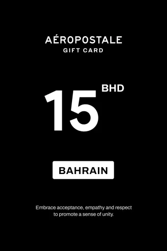 Aeropostale 15 BHD Gift Card (Bahrain) - Digital Key