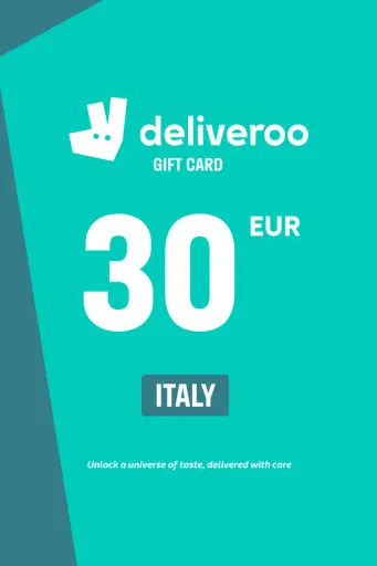 Deliveroo 30 EUR Gift Card (Italy) - Digital Key