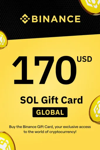 Binance (SOL) 170 USD Gift Card (Global) - Digital Key