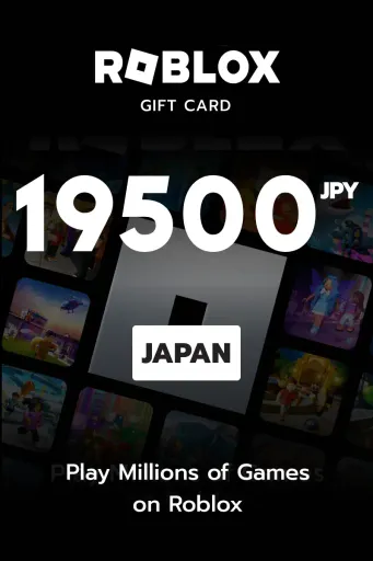 Roblox 19500 JPY Gift Card (Japan) - Digital Key