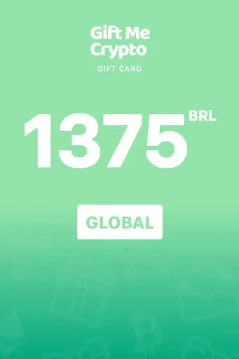 Gift Me Crypto 1375 BRL Gift Card (Global) - Digital Key