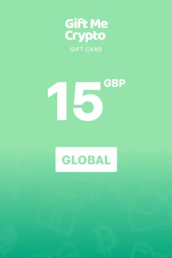 Gift Me Crypto (BTC) 15 GBP Gift Card (Global) - Digital Key