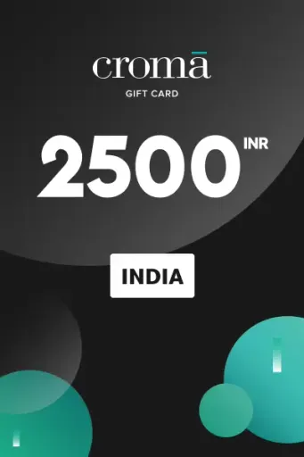 Product Image - Croma 2500 INR Gift Card (India) - Digital Key