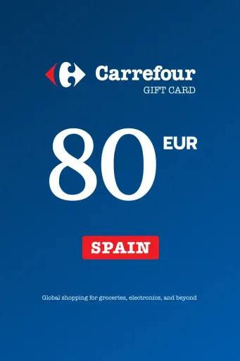 Carrefour 80 EUR Gift Card (Spain) - Digital Key