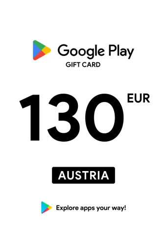 Google Play 130 EUR Gift Card (Austria) - Digital Key