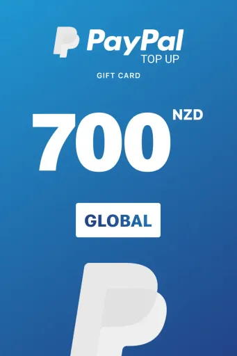 PayPal Instant Top Up 700 NZD Gift Card (Global) - Digital Key