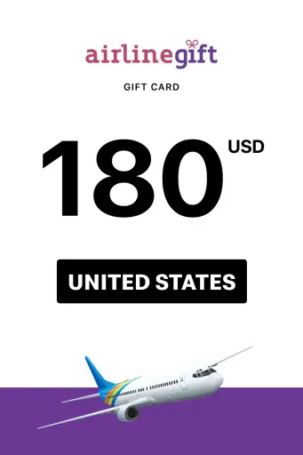 Airline Gift 180 USD Gift Card (United States) - Digital Key