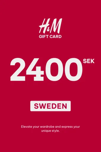 H&M 2400 SEK Gift Card (Sweden) - Digital Key