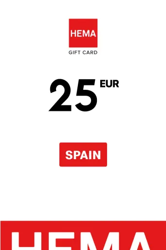 HEMA 25 EUR Gift Card (Spain) - Digital Key
