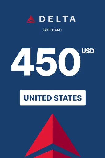 Product Image - Delta Air Lines 450 USD Gift Card (United States) - Digital Key