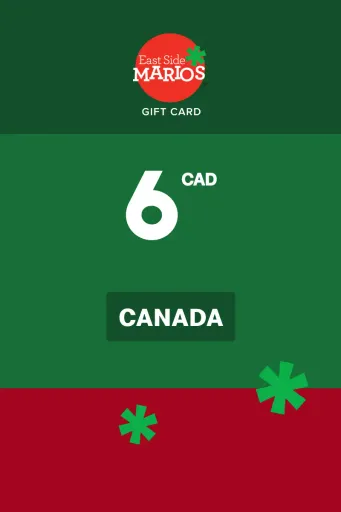 Product Image - East Side Mario's 6 CAD Gift Card (Canada) - Digital Key