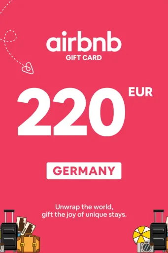 Airbnb 220 EUR Gift Card (Germany) - Digital Key