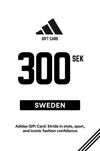 Adidas 300 SEK Gift Card (Sweden) - Digital Key