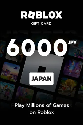 Roblox 6000 JPY Gift Card (Japan) - Digital Key