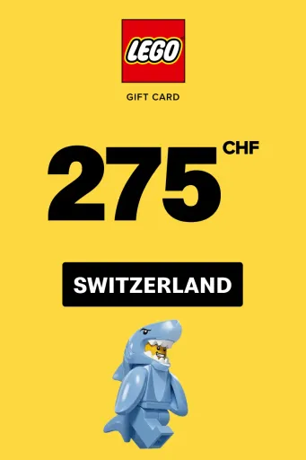 LEGO 275 CHF Gift Card (Switzerland) - Digital Key