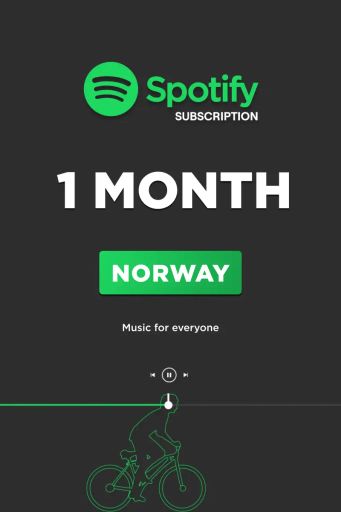 Spotify Premium 1 Month Subscription (Norway) - Digital Key