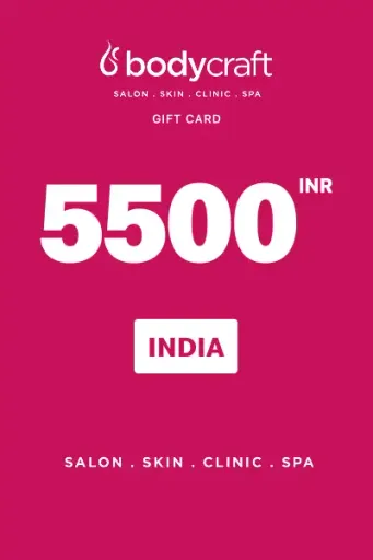 Body Craft 5500 INR Gift Card (India) - Digital Key