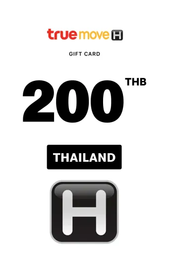 TrueMove H 200 THB Gift Card (Thailand) - Digital Key