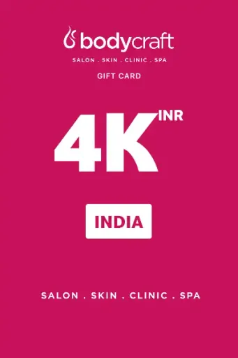 Body Craft 4000 INR Gift Card (India) - Digital Key