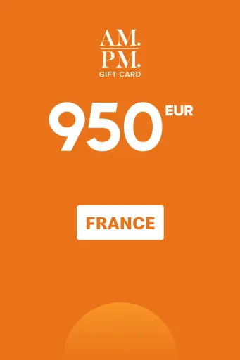 AMPM 950 EUR Gift Card (France) - Digital Key