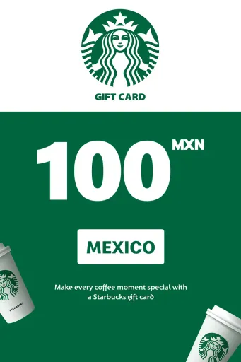 Starbucks 100 MXN Gift Card (Mexico) - Digital Key