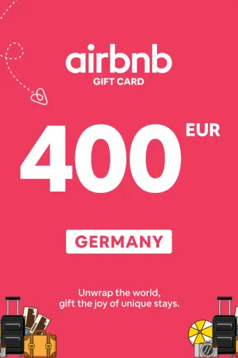 Airbnb 400 EUR Gift Card (Germany) - Digital Key