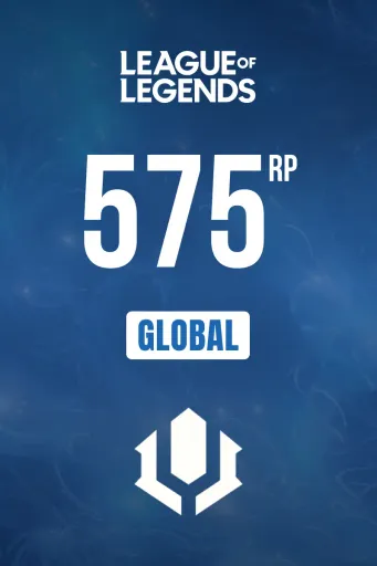 League of Legends - 575 RP (Global) - Digital Key