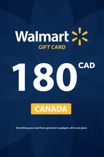 Walmart 180 CAD Gift Card (Canada) - Digital Key