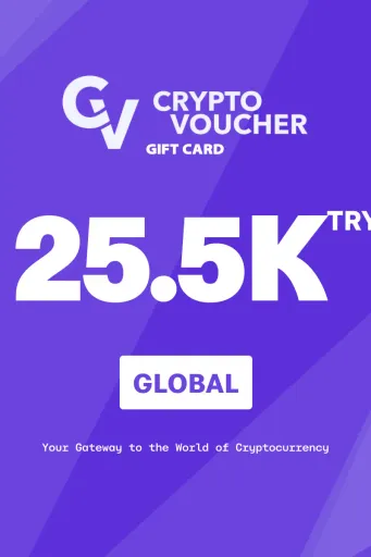 Crypto Voucher 25500 TRY Gift Card (Global) - Digital Key