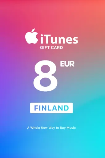 Apple iTunes 8 EUR Gift Card (Finland) - Digital Key