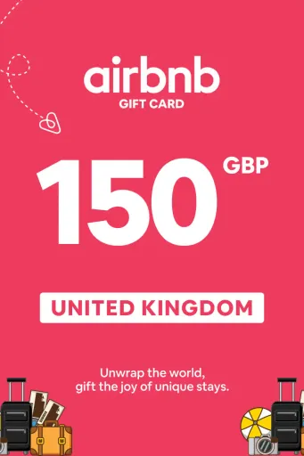 Airbnb 150 GBP Gift Card (United Kingdom) - Digital Key