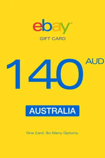 Product Image - eBay 140 AUD Gift Card (Australia) - Digital Key