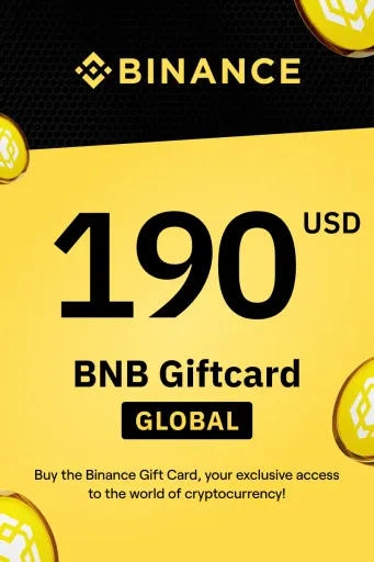 Binance (BNB) 190 USD Gift Card (Global) - Digital Key