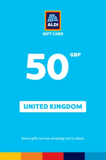 ALDI 50 GBP Gift Card (United Kingdom) - Digital Key