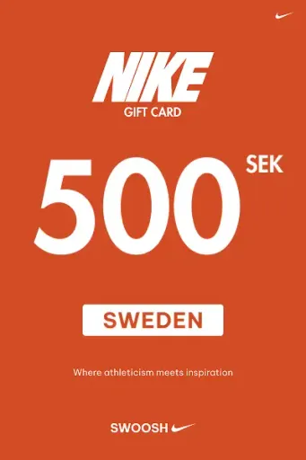 Nike 500 SEK Gift Card (Sweden) - Digital Key