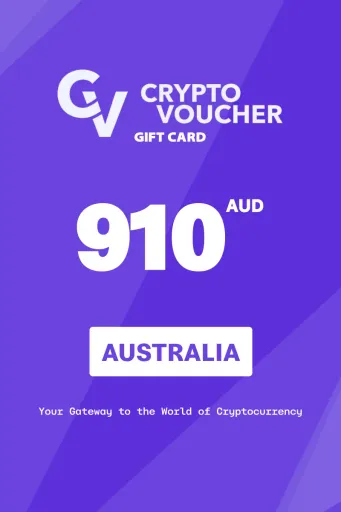 Crypto Voucher 910 AUD Gift Card (Australia) - Digital Key