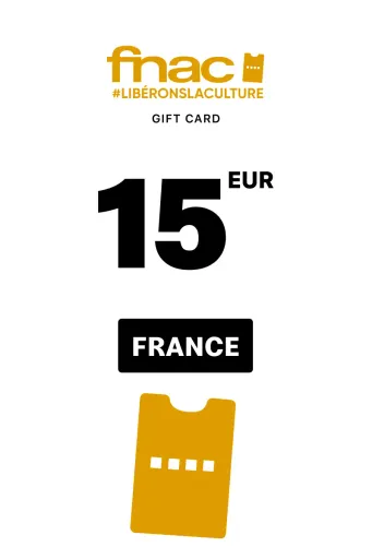 FNAC 15 EUR Gift Card (France) - Digital Key